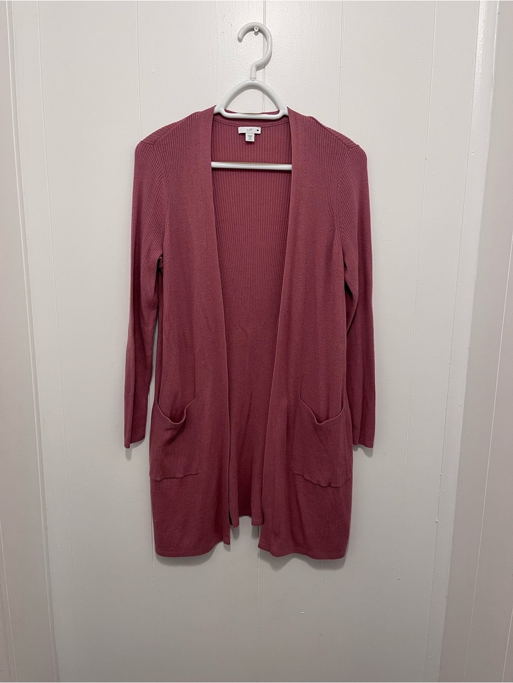J Jill Ribbed Cardigan
